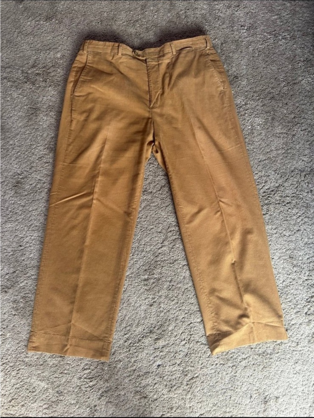 Men's Dress Pants in Camel Tan